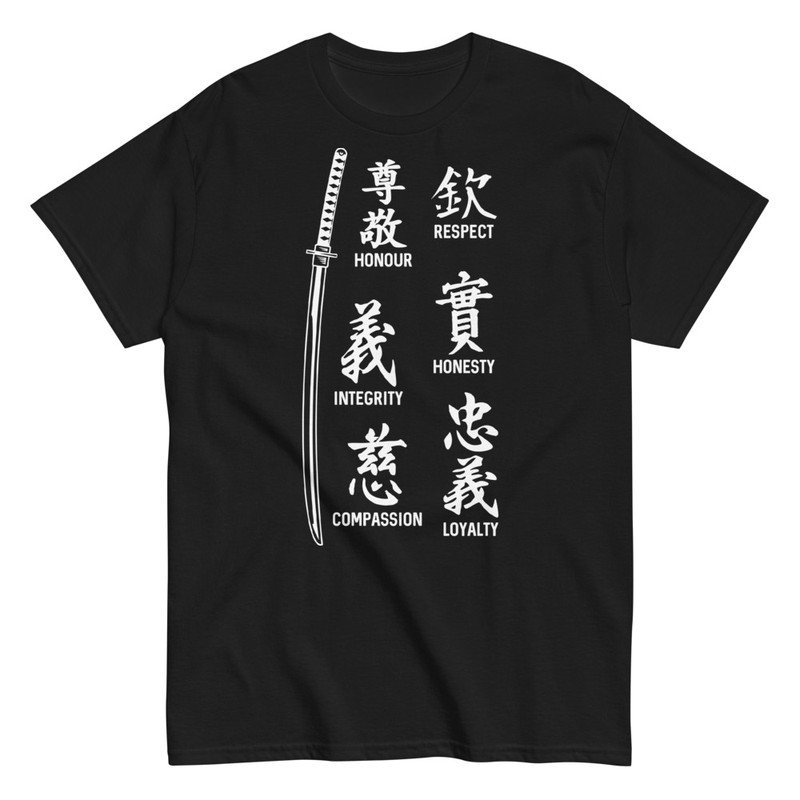 Magliette: Valori Katana Samurai