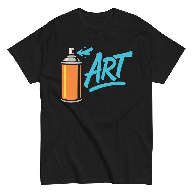 Magliette: Divertente Spray Art Graffiti