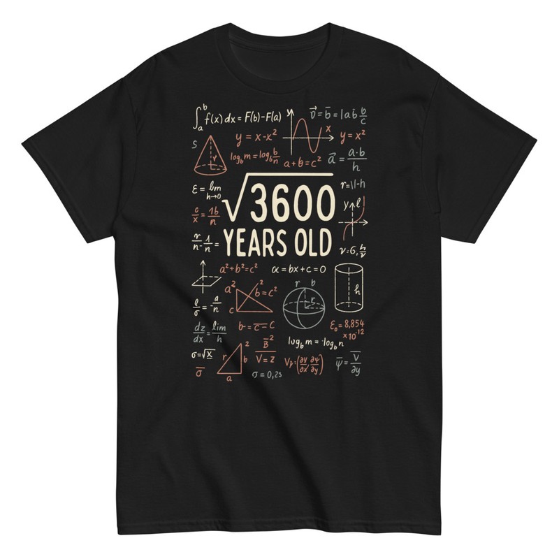 Magliette: Formule Matematiche 3600 Anni