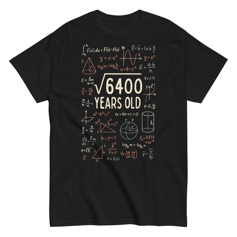 Magliette: Calcoli Matematici 6400