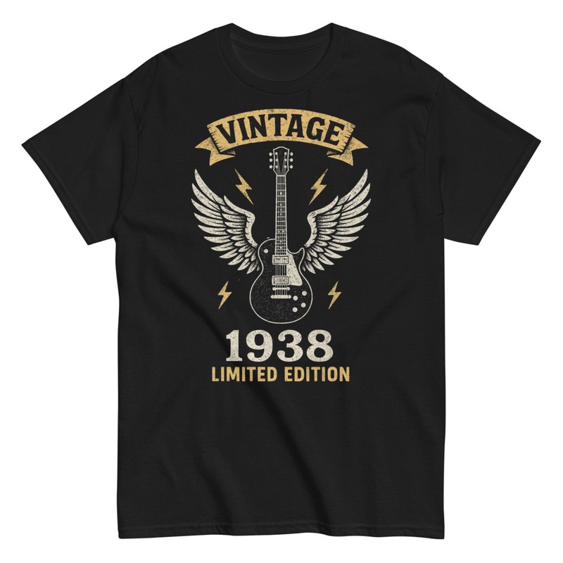 Magliette: Chitarra Elettrica Vintage 1938