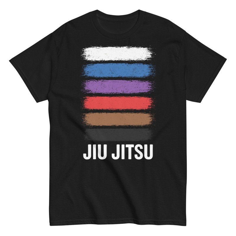 Magliette: Gradi di Cintura di Jiu Jitsu