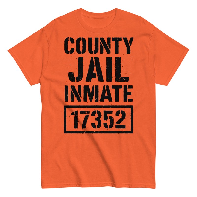 Magliette: Costume Detenuto Jail