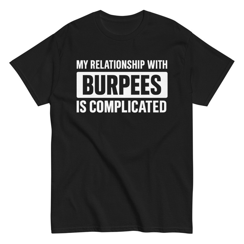 Magliette: Burpees Relazione Complicata