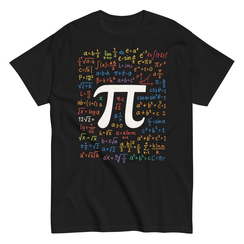 Magliette: Calcolo con Pi e Formule