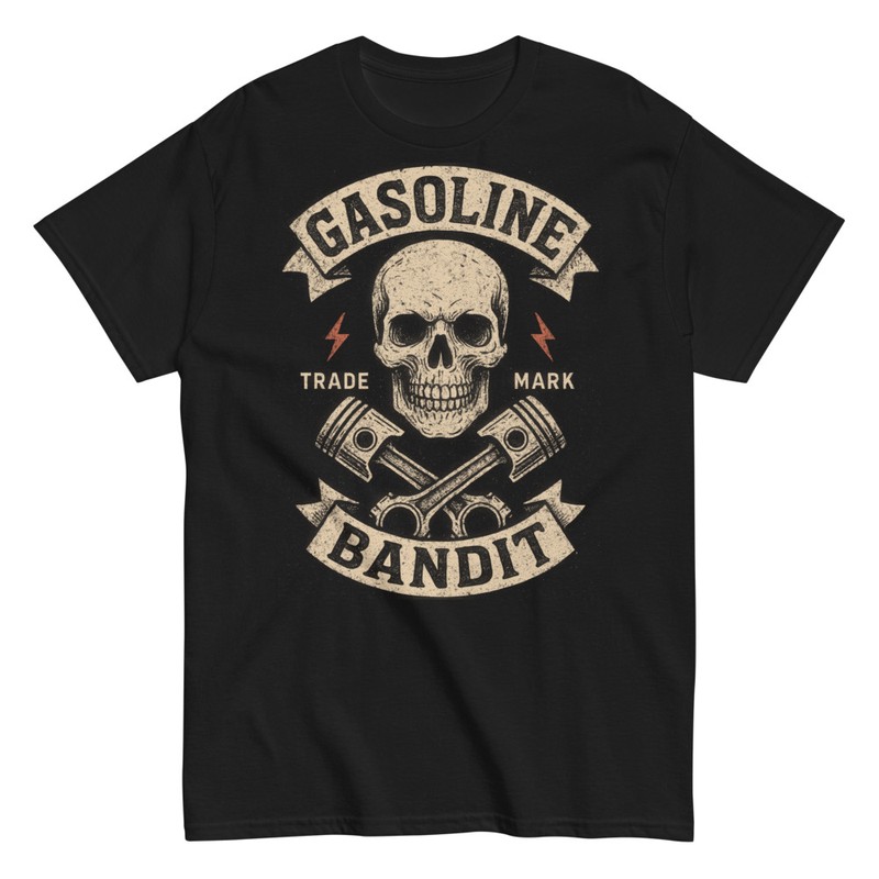 Magliette: Gasoline Bandit Teschio