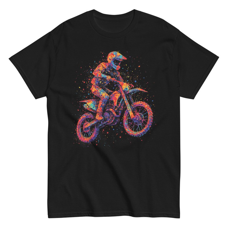 Magliette: Motocross Colorato