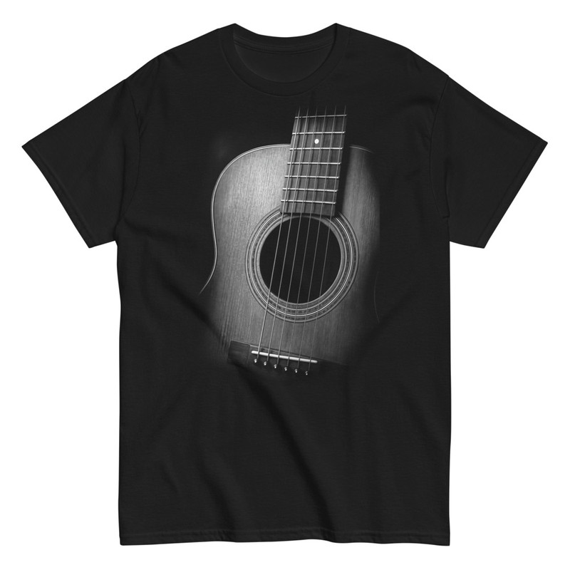 Magliette: Design Chitarra Acustica
