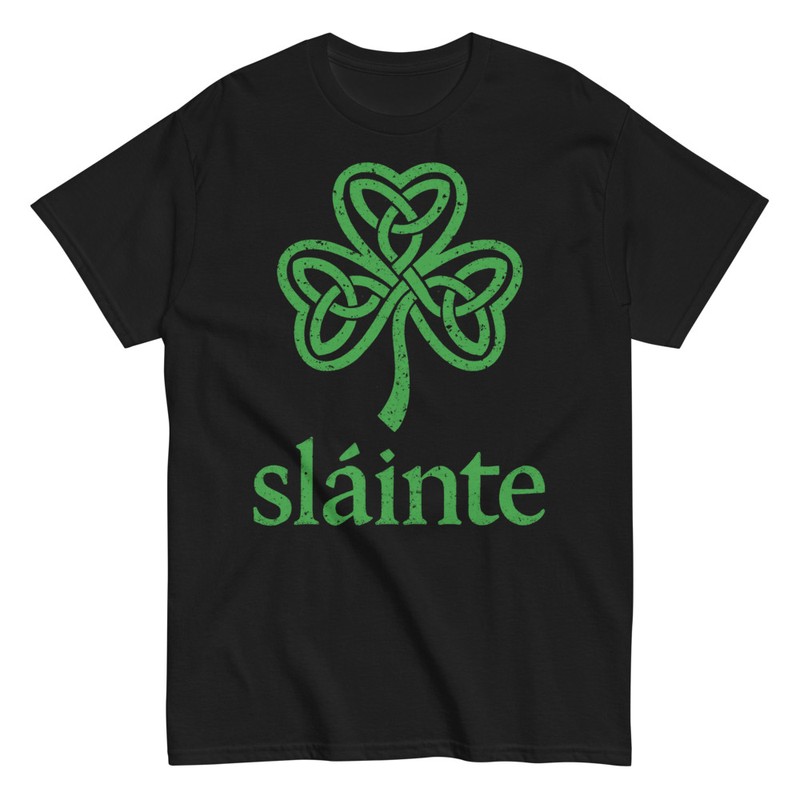 Magliette: Trifoglio Celtico Sláinte