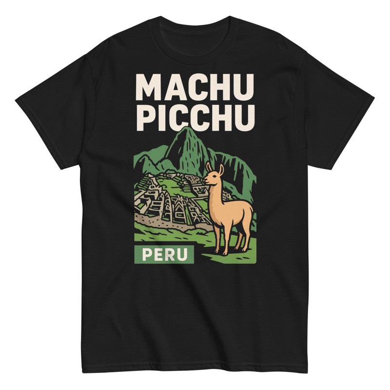 Magliette: Machu Picchu Perù Illustrazione