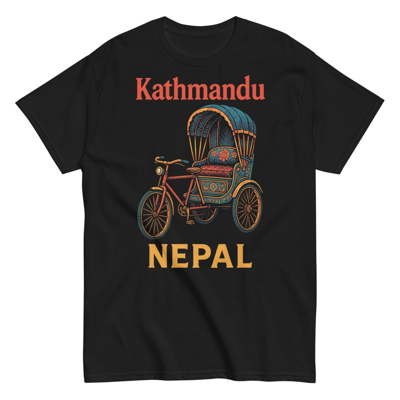 Magliette: Design Kathmandu Nepal