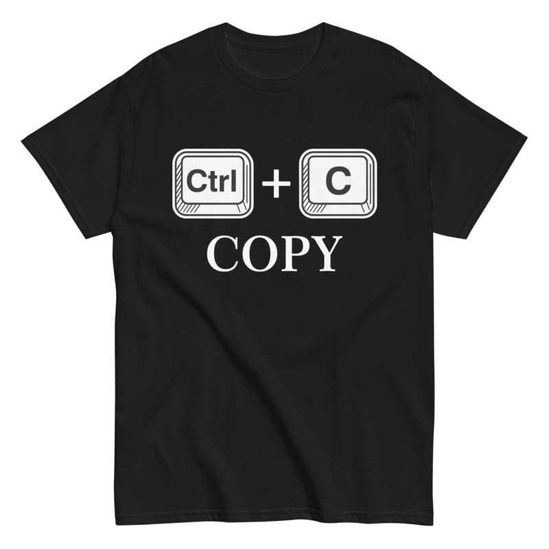 Magliette: Copia Ctrl+C Tale Padre Tale Figlio