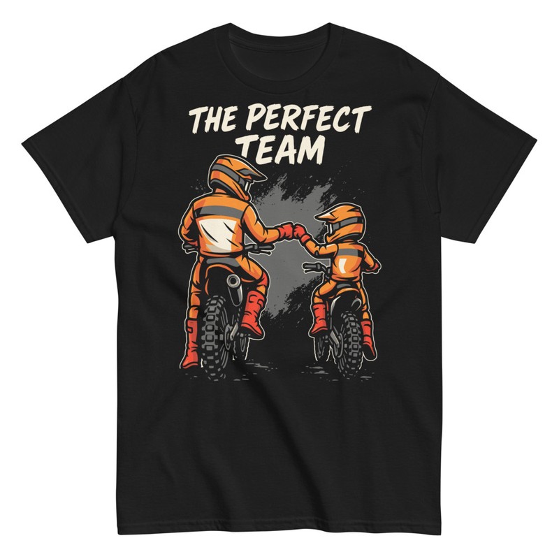 Magliette: Motocross Team Padre e Figlio