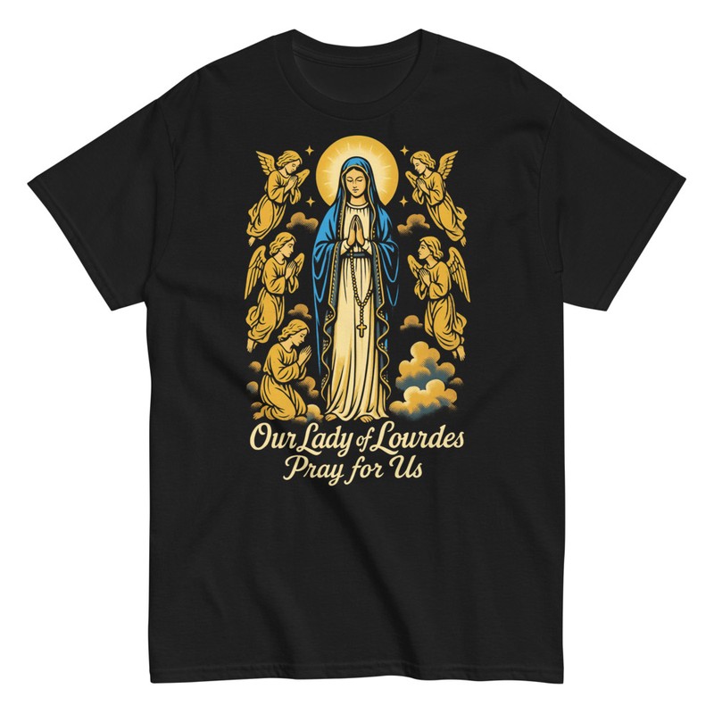 Magliette: Nostra Signora di Lourdes