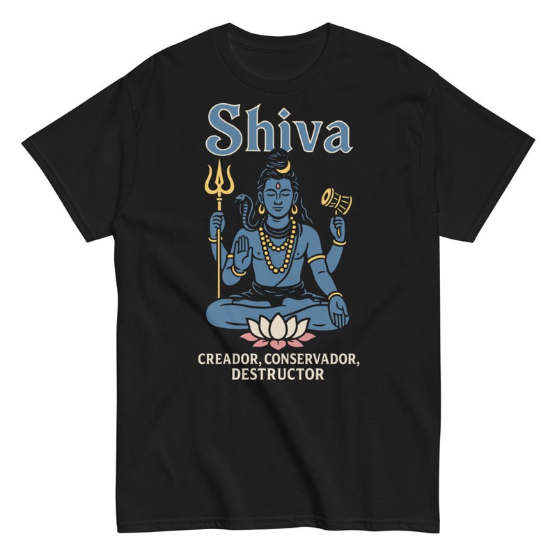 Magliette: Shiva Creatore Conservatore Distruttore
