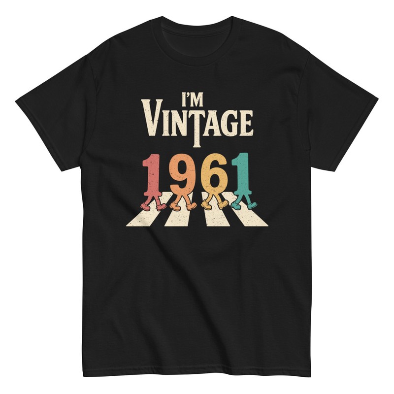 Magliette: Vintage 1961 64 Anni Abbey Road