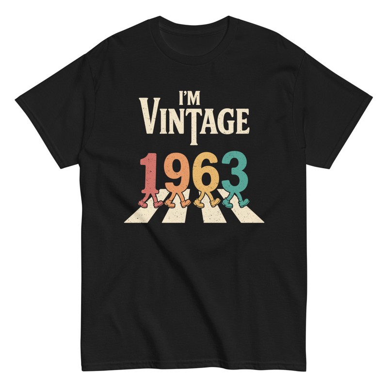 Magliette: Vintage 1963 62 Anni Abbey Road
