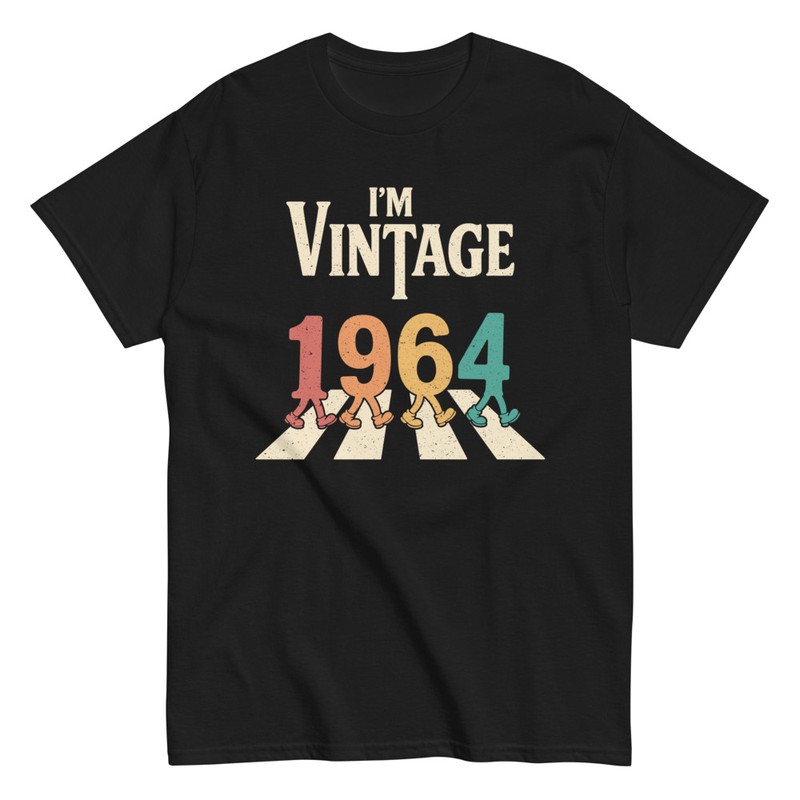Magliette: Vintage 1964 61 Anni Abbey Road