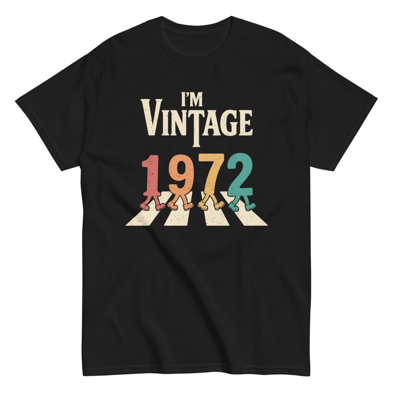 Magliette: Vintage 1972 53 Anni Abbey Road