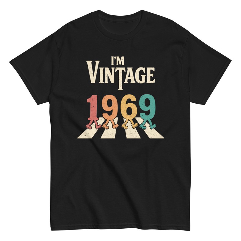 Magliette: Vintage 1969 56 Anni Abbey Road