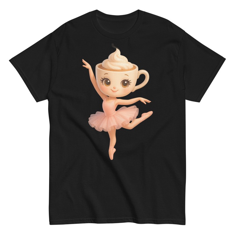 Magliette: Brainrot Cappuccino Ballerina Divertente