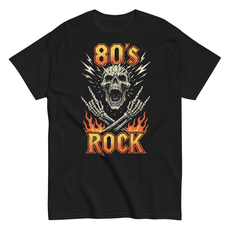 Magliette: Rock Heavy Metal Anni 80