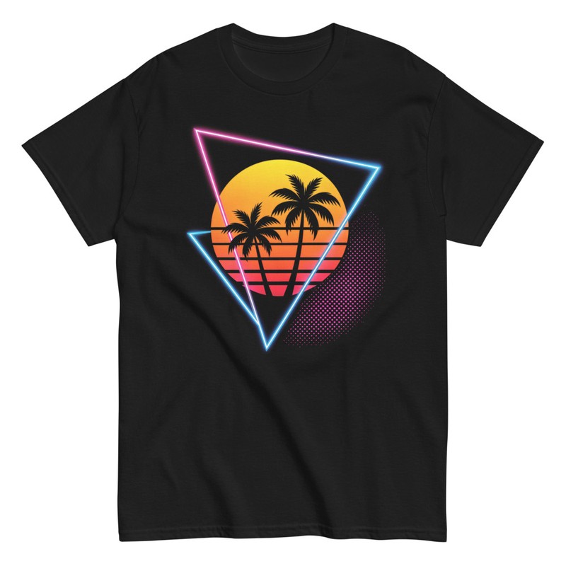 Magliette: Atmosfera Tramonto Neon