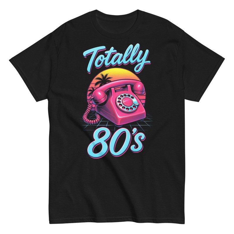 Magliette: Telefono Vintage Totalmente Anni 80