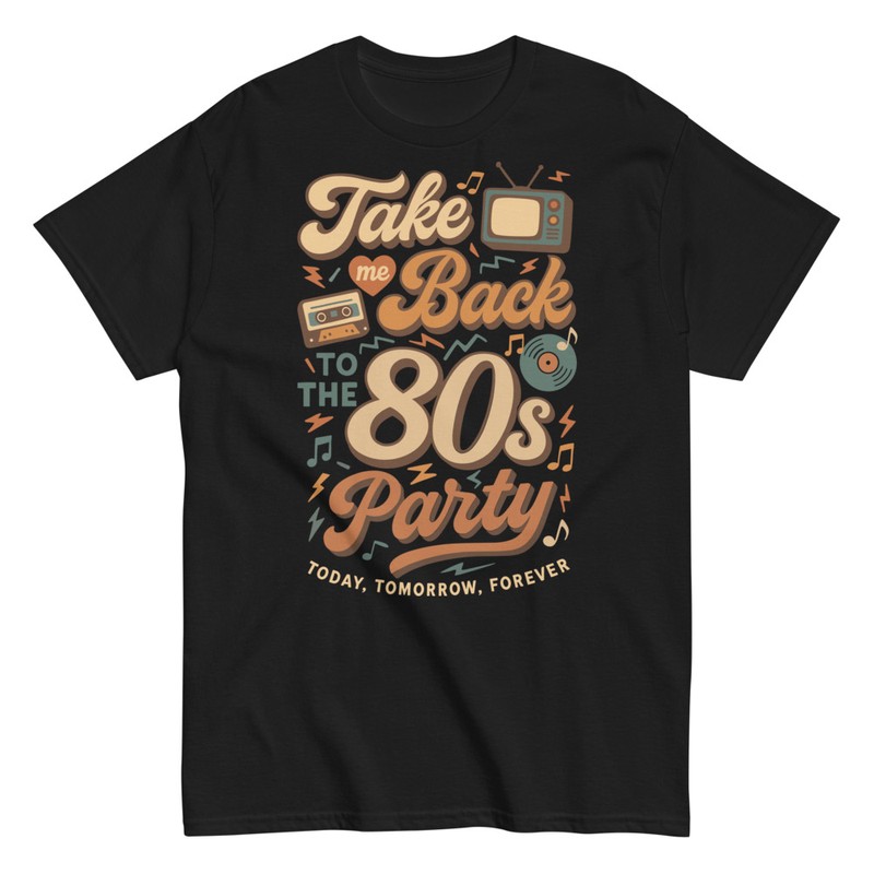 Magliette: Portami Indietro alla Festa degli Anni 80