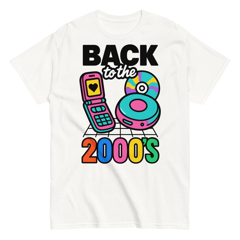 Magliette: Back to the 2000s