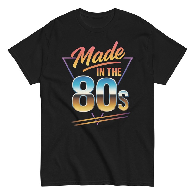 Magliette: Made in the 80s