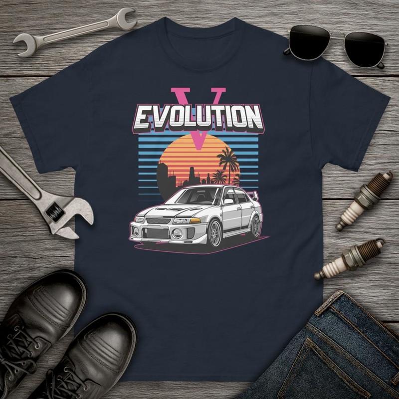 Magliette: Evoluzione V Drift Retro