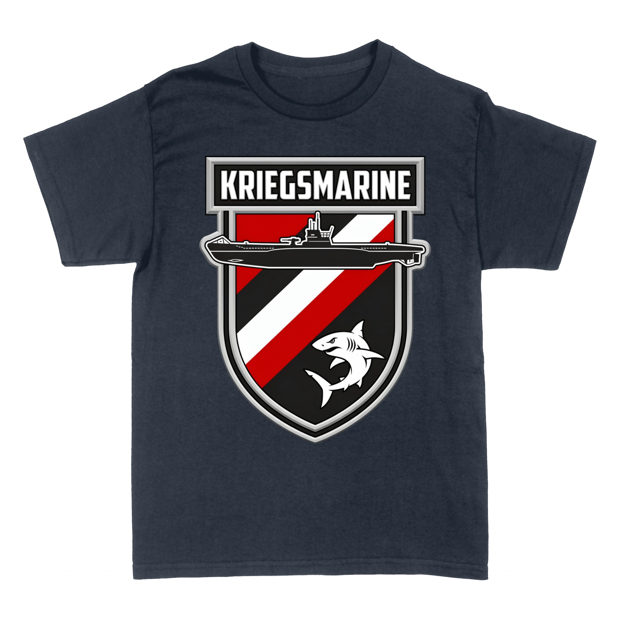 Magliette: Emblema Storico Sottomarino Kriegsmarine