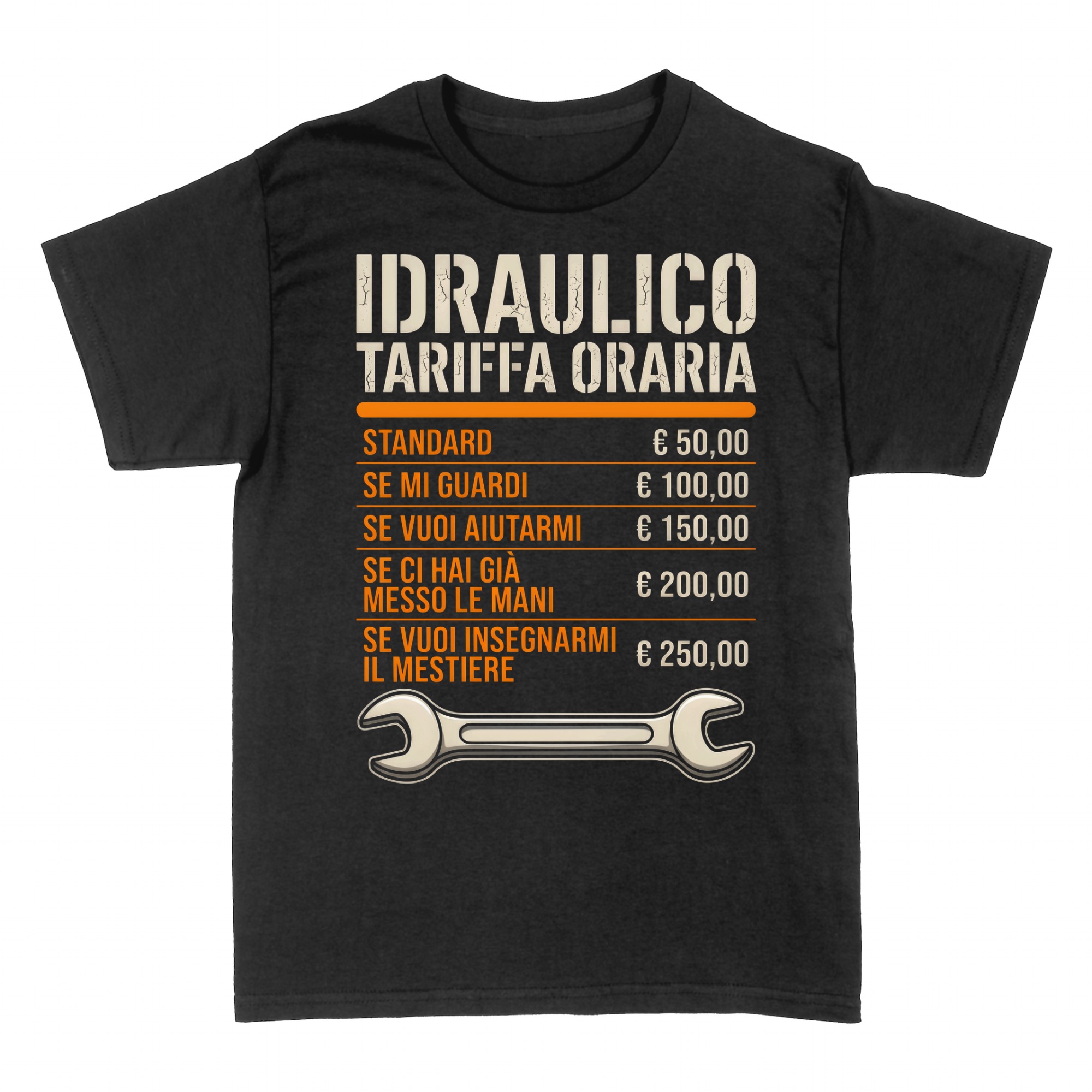 Magliette: Idraulico Tariffa Oraria Divertente