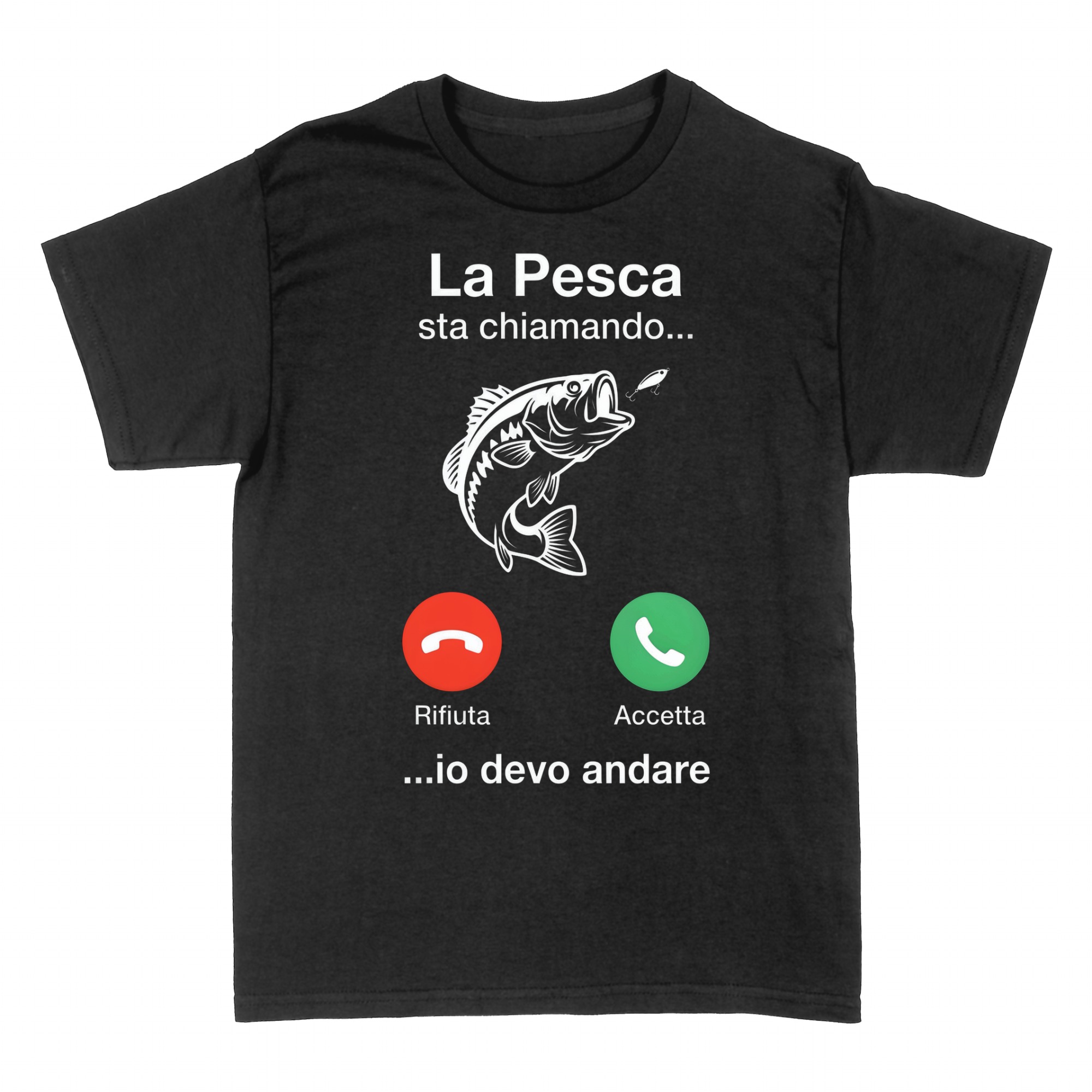 Magliette: La Pesca Sta Chiamando Divertente Pescatore