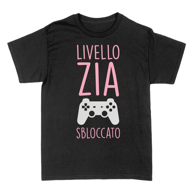 Magliette: Livello zia sbloccato con joypad