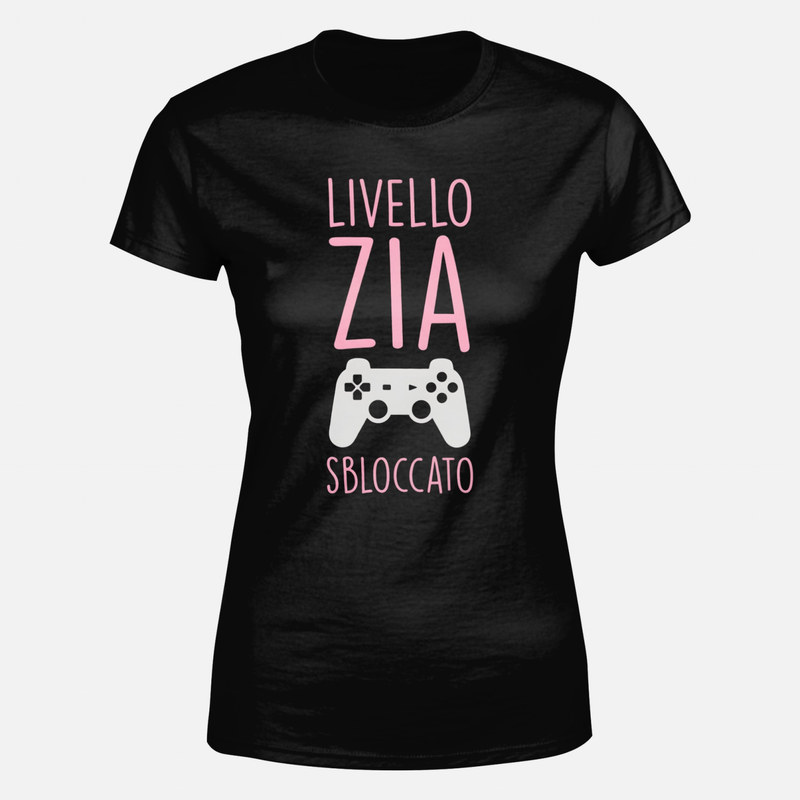 Magliette: Livello zia sbloccato con joypad