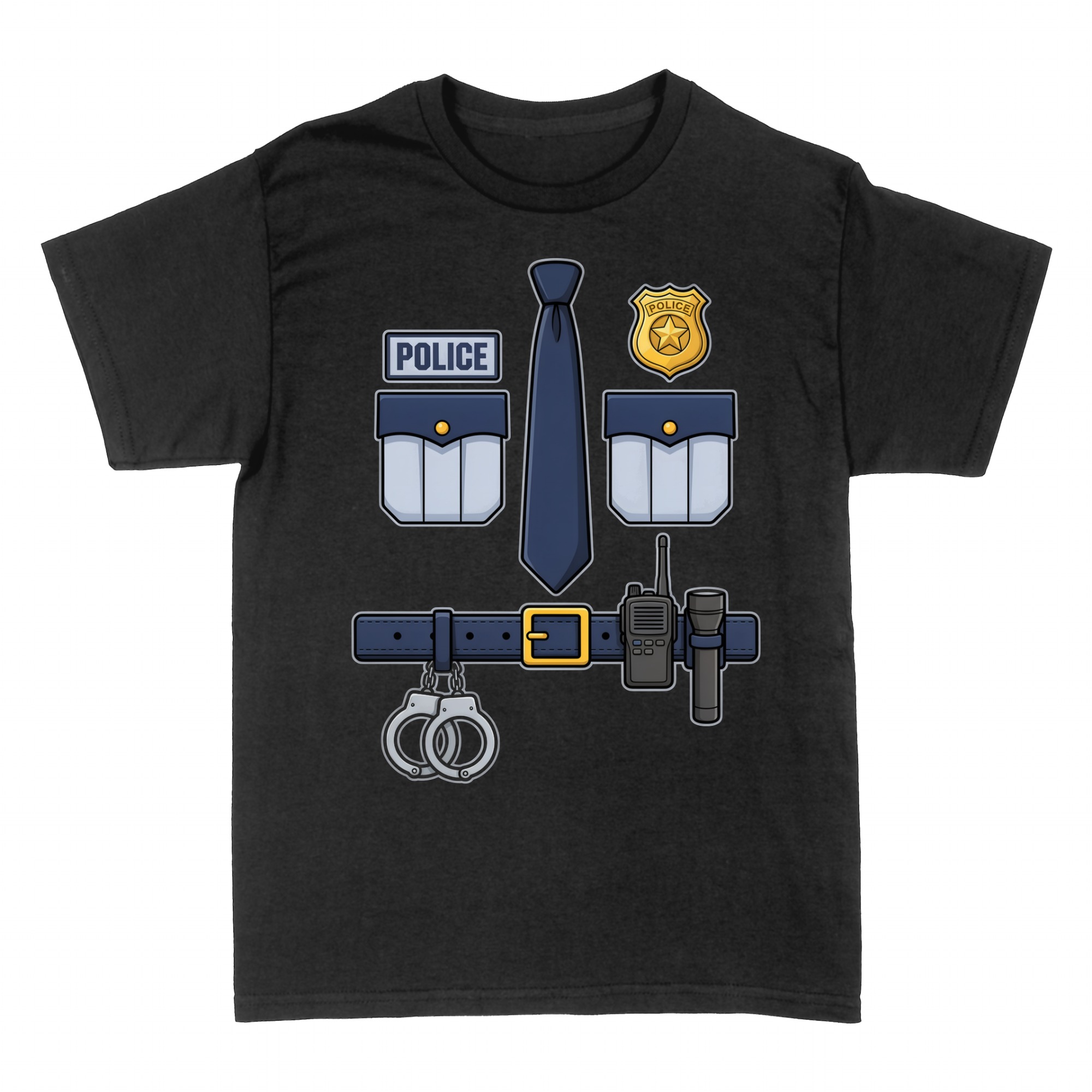 Magliette: Maglietta Uniforme da Poliziotto