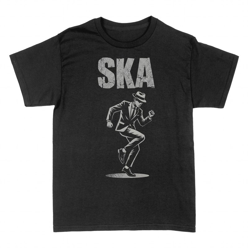 Magliette: Ballerino Ska Rude Boy 2 Tone
