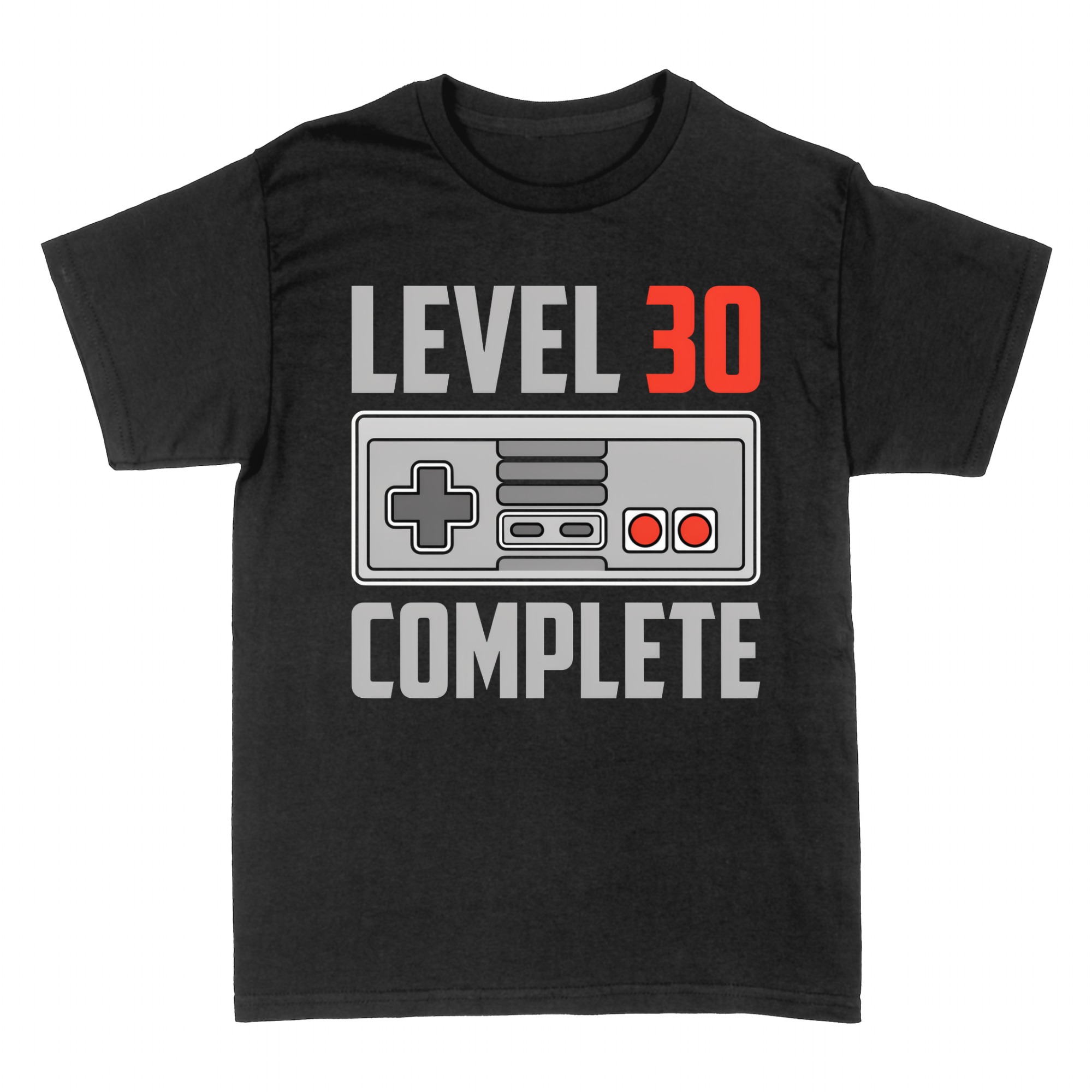 Magliette: Level 30 Complete gamer controller retro
