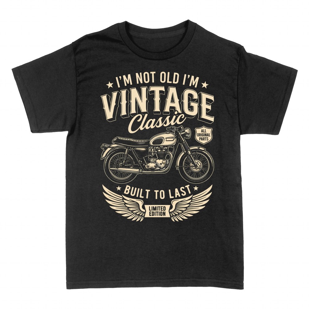Magliette: Moto vintage non sono vecchio