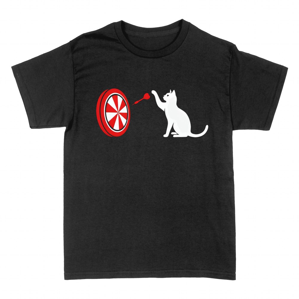 Magliette: Gatto giocatore di freccette