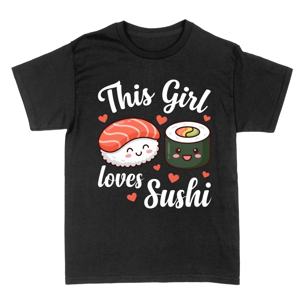 Magliette: Questa ragazza adora il sushi kawaii
