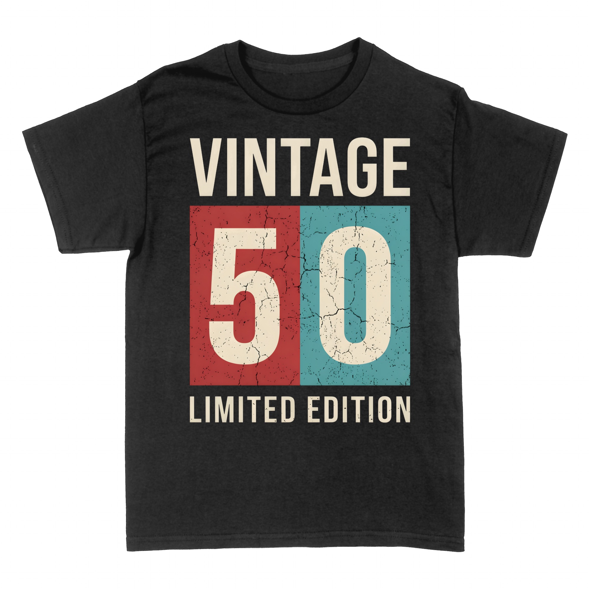 Magliette: Vintage 50 edizione limitata compleanno