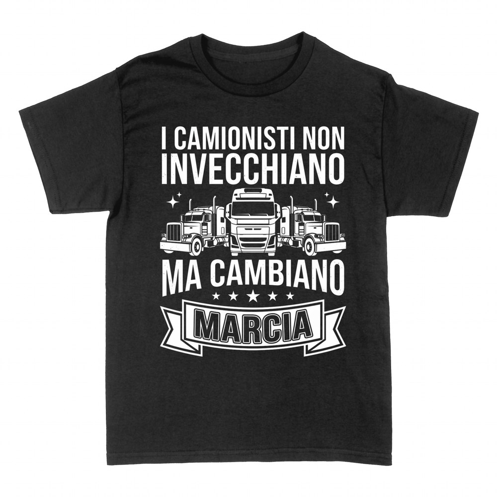 Magliette: Non invecchiano cambiano marcia