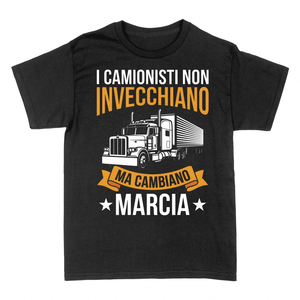 Magliette: I camionisti cambiano marcia