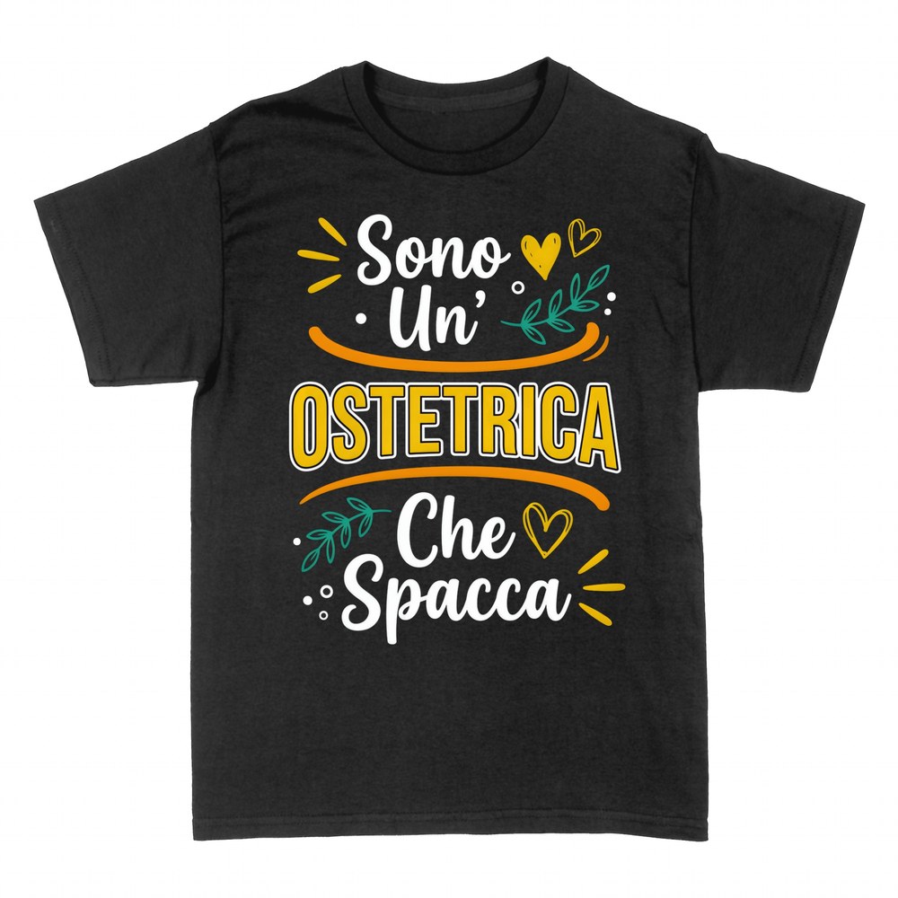 Magliette: Ostetrica che spacca