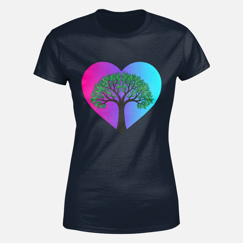 Magliette: Albero della vita nel cuore