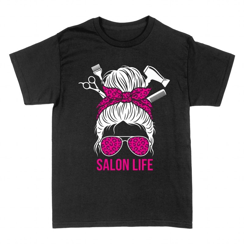 Magliette: Salon Life parrucchiera chignon