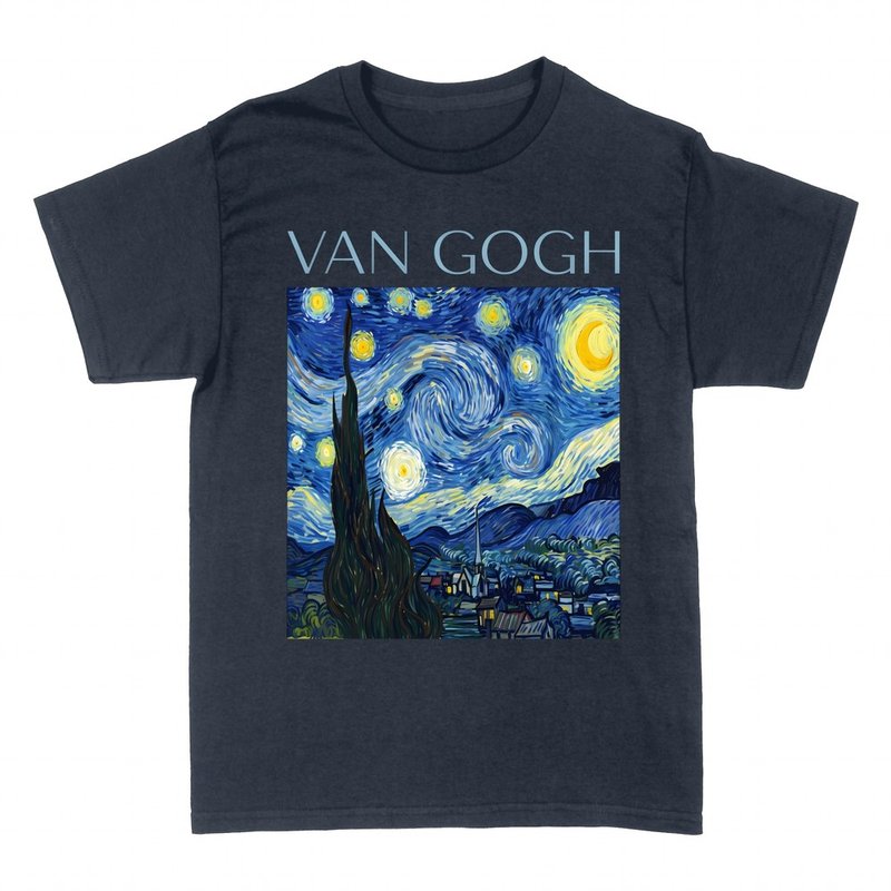 Magliette: Van Gogh Notte stellata